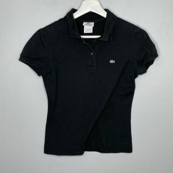 Lacoste Black Polo Shirt 38 - Picture 1 of 4
